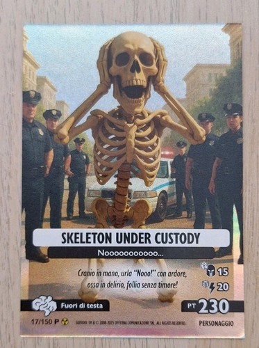 Skeleton under custody 150 - skeleton, 17/150